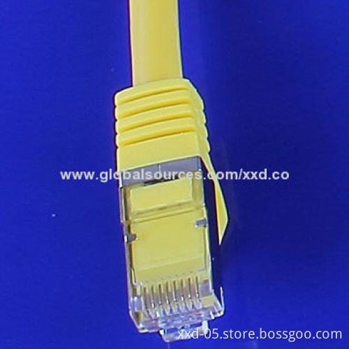 FTP Cat6 ANS/TIA/EIA-568B Network Patch Cable with -45 to 75°C Rated Temperature